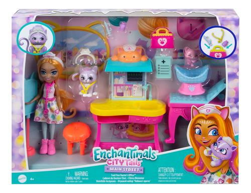 Enchantimals Set De Juego Oficina Del Doctor