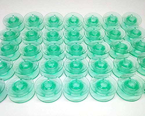 100 Bobinas Verdes Transparentes Honeysew Compatibles Con Vi