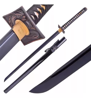 Katana Ninjato Espada Kensei Kageryu Full Tang Temperado