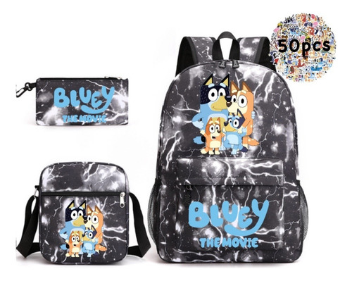 Mochilas Escolares Bluey Set De Lápices De Moda De 50 Pie [s