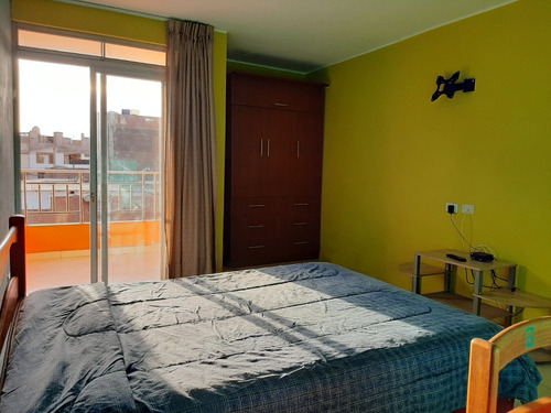 Habitación Amoblada En Los Olivos