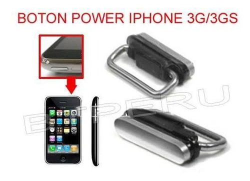 Boton Power De Encendido Para iPhone 3g 3gs Repuesto