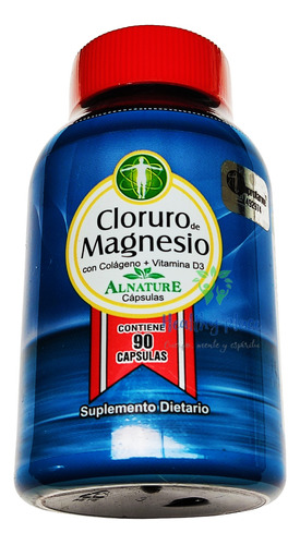 Cloruro De Magnesio Con Vitamina D3 X90 - Kg a $1