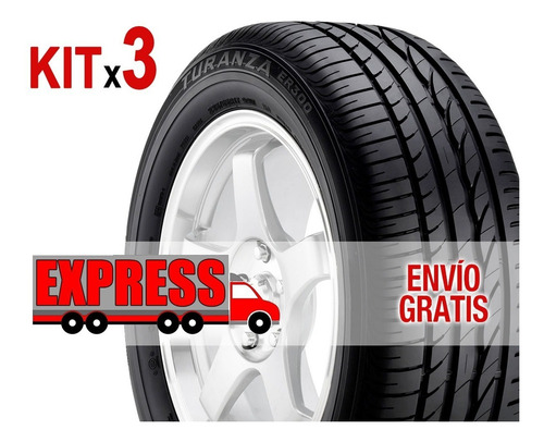Kit 3u 225/45 R17 91w Bridgestone Turanza Er300 Envío Gratis