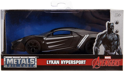 Auto Metals Die Cast Black Panther Lykan Hypersport 