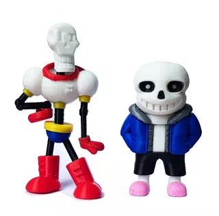 Undertale Sans Y Papyrus. Impresión 3d