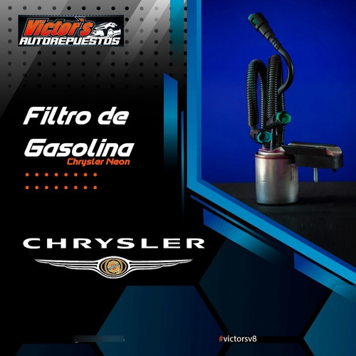 Filtro De Gasolina Chrysler Neón 3 Mangueras