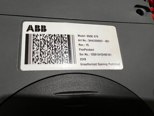 Teach Pendant Abb Dsqc 679 3hac028357-001 (Usado)