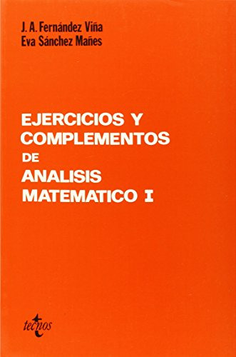 Libro Ejercicios Y Complementos De Análisis Matemático I De
