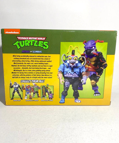 Tmnt Tortugas Ninja Antrax Y Scumbug Neca