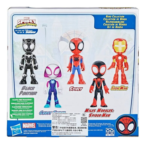 Marvel Spidey And His Amazing Friends Coleccion De Heroes