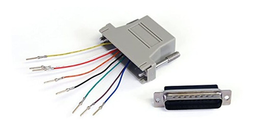 Adaptador Modular Db25 A Rj45 - M/f - Adaptador De Serie