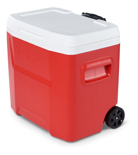 Cooler Igloo 26 Litros Laguna Roller 28qt Alça Telescópica