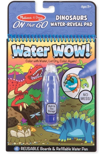 Melissa & Doug Water Wow Dinosaurios