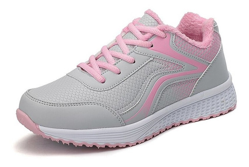 Zapatillas De Deporte Transpirable Cuero Pu Mujer Zapatos Vu