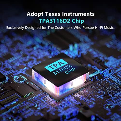 Fosi Audio V1.0g Mini Amplificador Estéreo De 2 Canales Clas