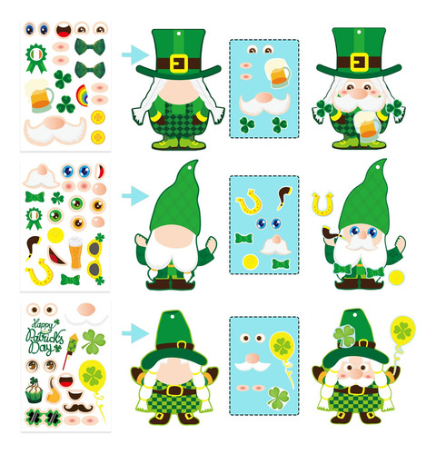 Kit De Manualidades Dujaa Para El Día De San Patricio Para N