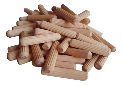 3 Pasadores De Madera 10x60mm
