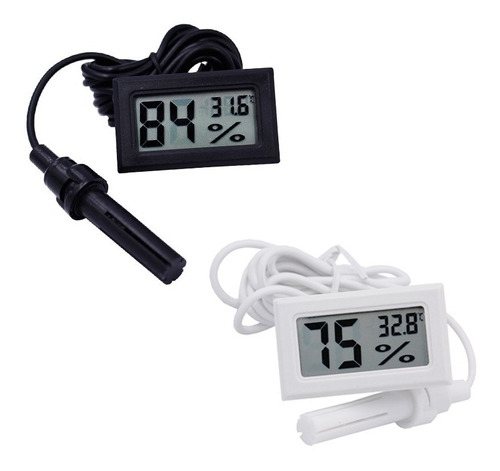 Higrometro Humedad Termometro Sensor Temperatura Sonda Envio