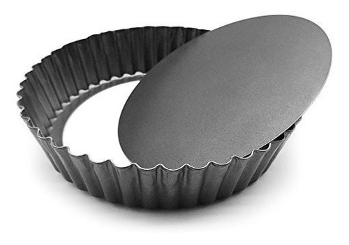 Homow 9,5 Pulgadas X 2 Pulgadas Deep Fluted Non-stick Tart P