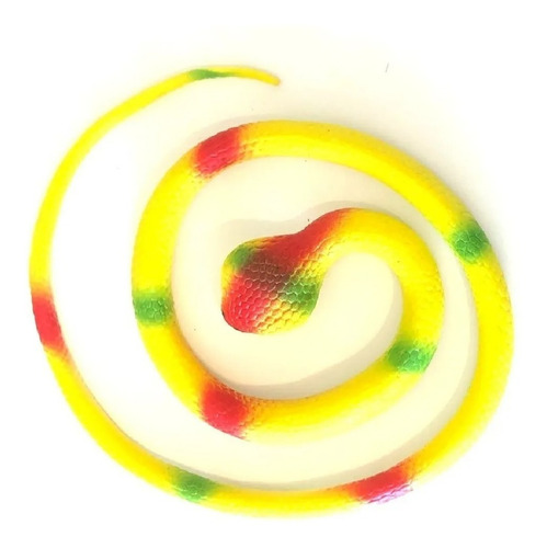 Imagen 5 de 8 de Serpiente Pack X10 Víbora Cobra Surtidos De Goma 70cm