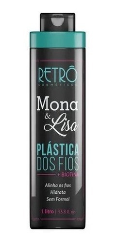 Retrô Mona & Lisa Plástica Dos Fios - 1 L