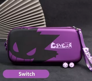 Bolsa Gengar Pokemon Nintendo Switch Case Proteção Oled Lite