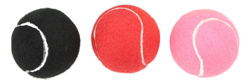 Juego De Pelotas De Tenis, 6 Pelotas De Entrenamiento Multic