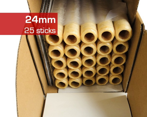 Tripa Colageno 24mm Seca 25 Sticks 167kg 2250 Salchichas