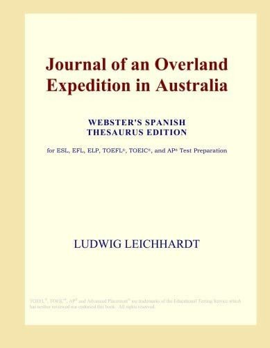 Libro: Journal Of An Overland Expedition In Australia Spanis