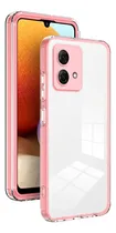 Comprar Protector Bumper Cubre Cam Transparente Para Moto G84 Colors