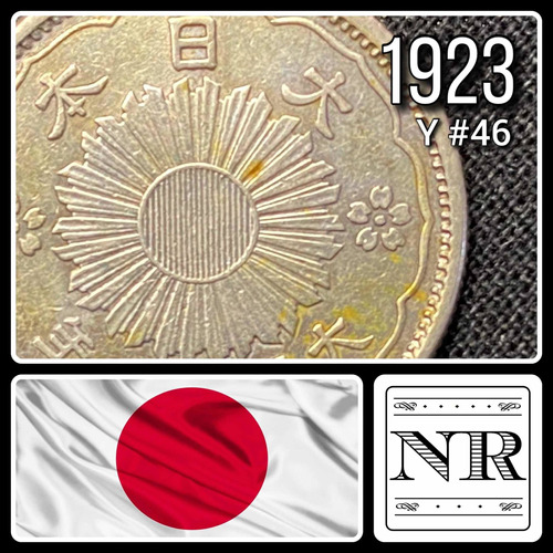 Japon - 50 Sen - Año 1923 (12) - Y #46 - Taisho - Fenix