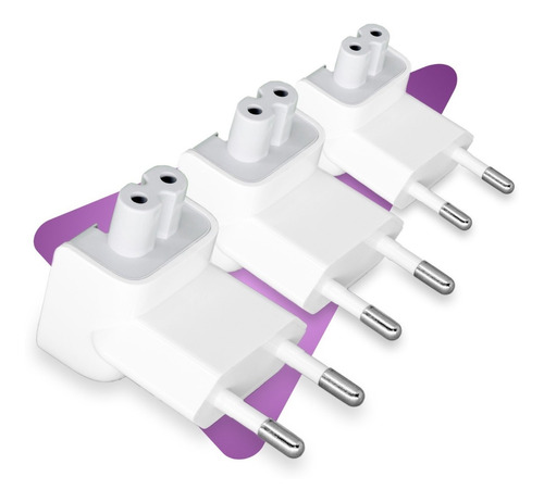 3-plug Tomada Adaptador Fonte Mac Macbook Pro Air Retina