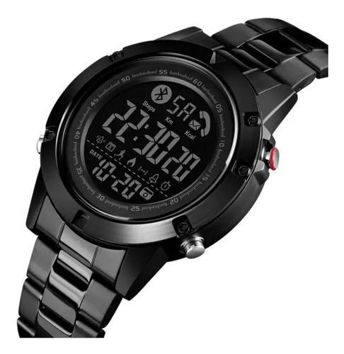 Skmei Smart Watch Acero Inox Podometro,presión,pulso,km
