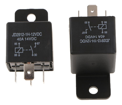 2pcs Coche Automotriz Camión 12 Voltios Dc 40a Amp Relay