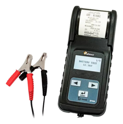 Teste De Bateria Digital Automotivo Bt 900 De 12v Alfatest