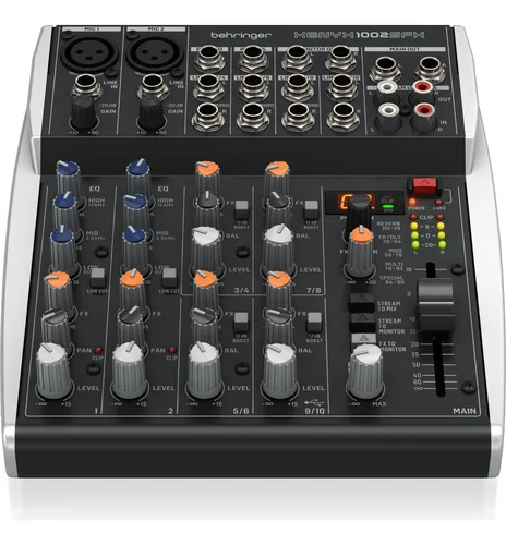 Behringer Xenyx 1002sfx Mixer 10 Canales Efecto Usb - Plus