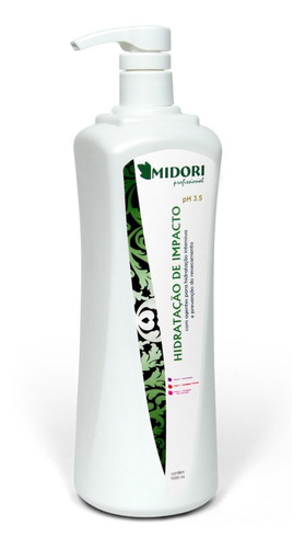 Hidratação De Impacto 1l - Midori Profissional