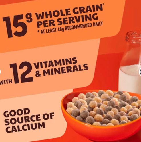 Paquete 2 Cereales Reeses Puffs Mega (giant) Size, Importado