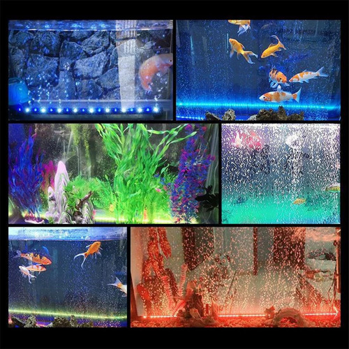 Luz Led For Acuario Submarina 5.9in Cambia De Color