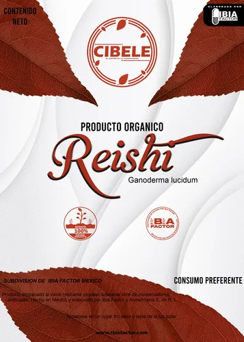 Suplemento Natural En Cápsulas Reishi (ganoderma) 100 Cap.
