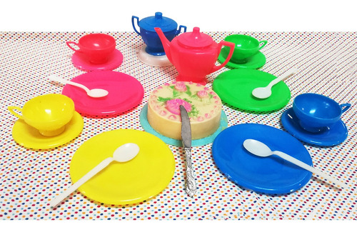 Imagen 4 de 4 de Juego De Té Para Niñas Tazas De Juguete