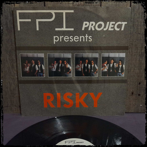 Fpi Project - Risky - Ed Ita 1990 Vinilo Maxi