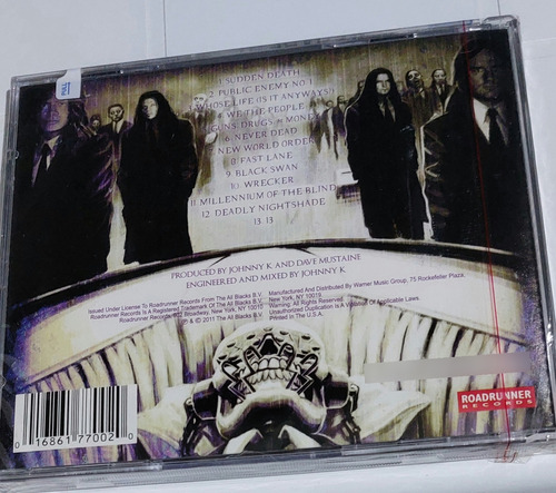 Cd Megadeth - Thrirteen (importado U.s.a) Remasterizado