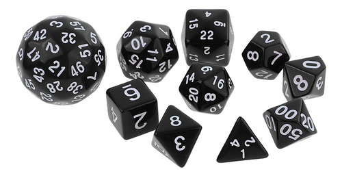 Imagen 2 de 5 de 0x Dados Poliédricos (d4 D6 D8 D10 D12 D20 D24 D30 D60)