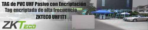 Tag De Pvc Uhf Pasivo Con Encriptacion Frecuencia 915 Mhz Zk