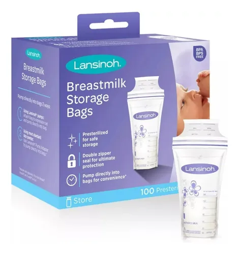 comprar Bolsas Para Almacenar Leche Materna Lansinoh 100 Piezas