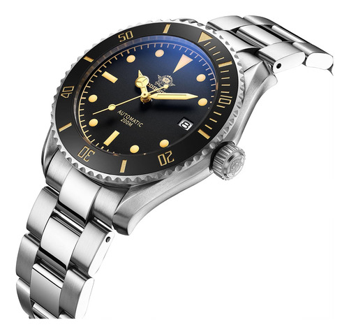 Addiesdive Reloj De Buceo Automático Para Hombre Nh35a De Al