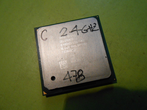 Micro Procesador Sl6w4 Intel Celeron 2.4 Ghz Socket 478
