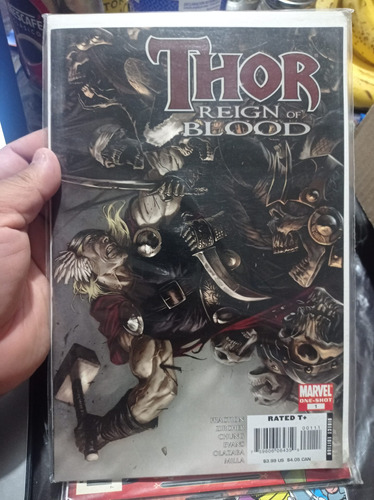 Cómic Marvel En Inglés Thor Reign Of Blood One Shot  5